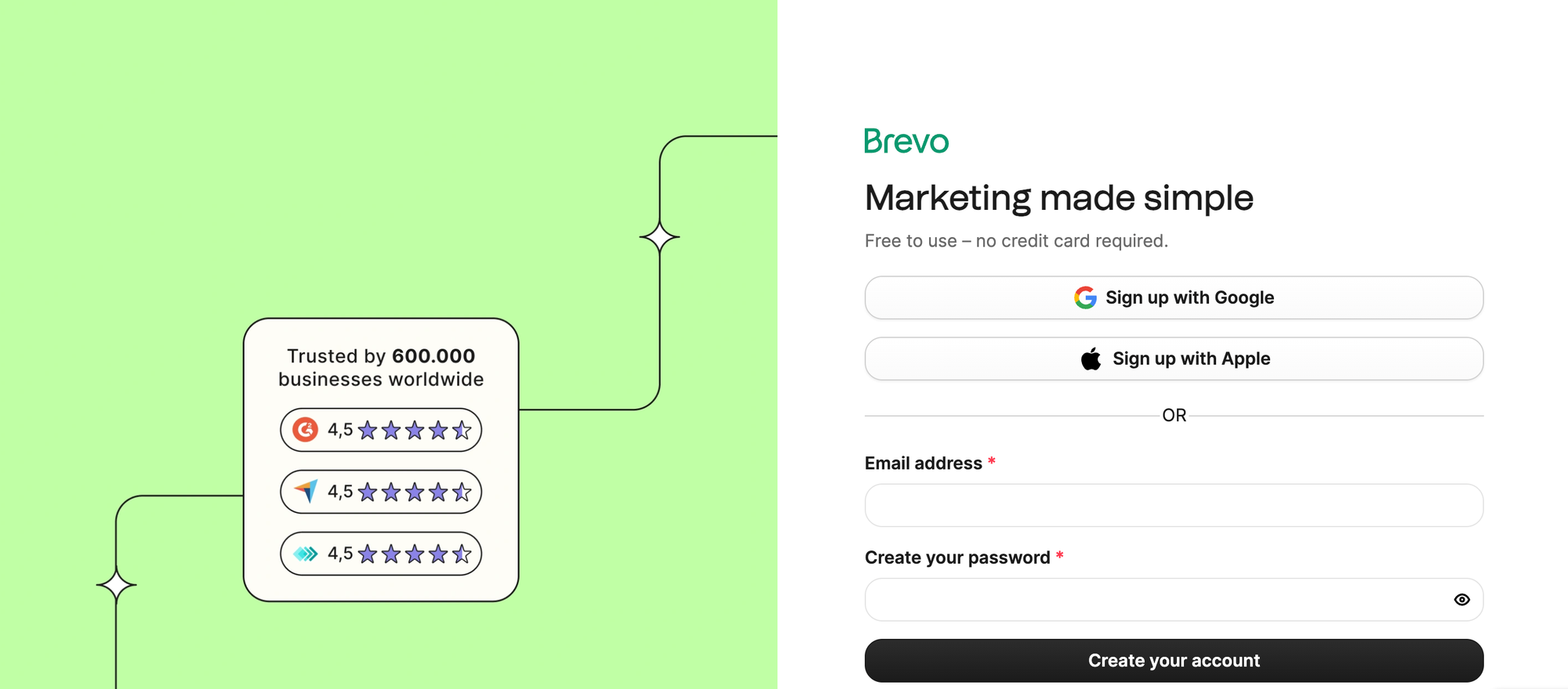 Brevo Signup Form